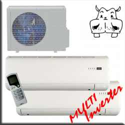 Condizionatori DC inverter multisplit