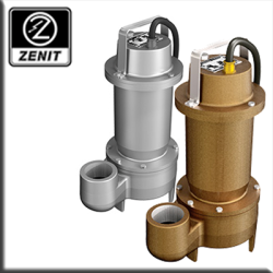 Zenit - Sommersa  fognature leghe speciali acciaio inox o bronzo
