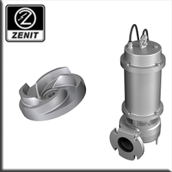 Zenit - Sommersa  fognature leghe speciali acciaio inox girante multicanale