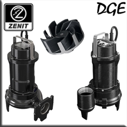 Zenit - Sommerse per fognature girante vortex serie DGE
