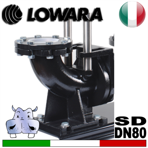 Accoppiamento rapido Lowara per elettropompe DN80