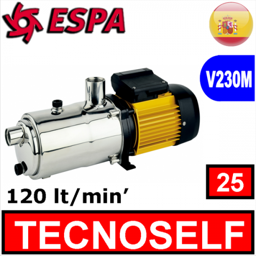 Elettropompa multistadio autoadescante Espa Tecnoself 25