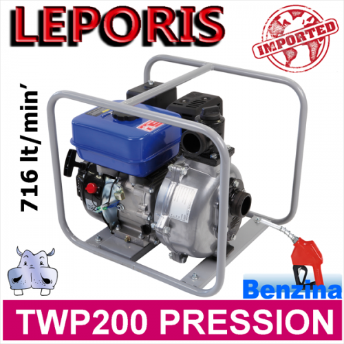 Leporis motopompa a benzina TWP 200 PRESSION