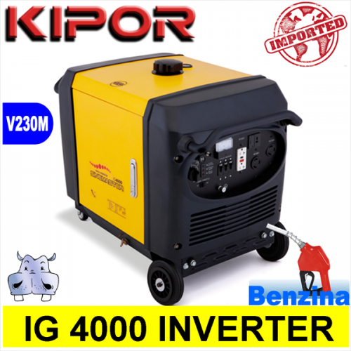 Generatore di corrente Gruppo Elettrogeno inverter a benzina IG 4000 3,6KW 3600W