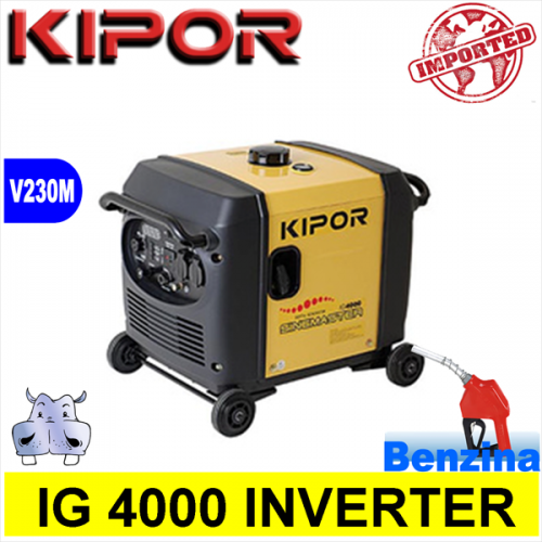 Generatore di corrente Gruppo Elettrogeno inverter a benzina IG 4000 3,6KW 3600W 2