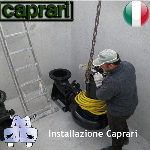 Pos. 02 Caprari Sommersa per fognature KCW080H 3
