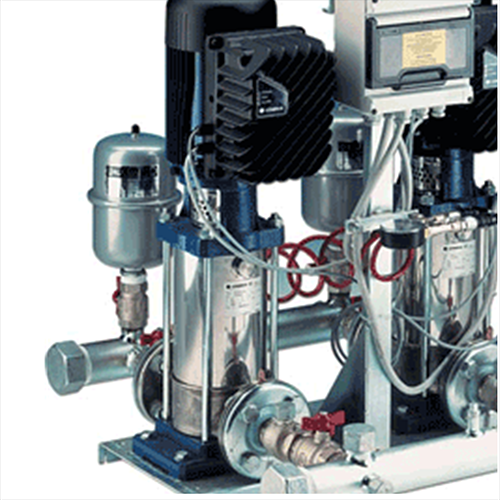 Lowara - Gruppo elettropompe ad asse verticale sotto inverter GTKS.20.5SV 2