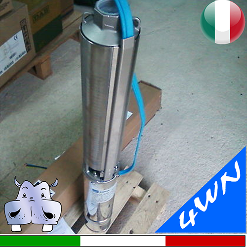 Ebara - Elettropompa sommersa per pozzi completa 4WN-2 2