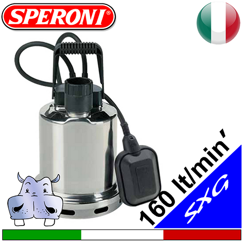 Speroni Elettropompa sommersa per drenaggio SXG
