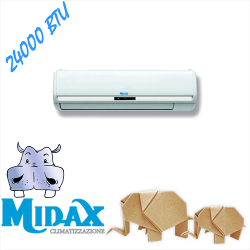 Condizionatore - climatizzatore aria inverter DC Midax (caldo-freddo) 24000BTU - modello 2014 2