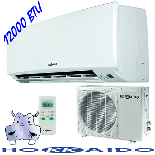 Condizionatore - climatizzatore aria inverter DC Hokkaido (caldo-freddo) 12000BTU
