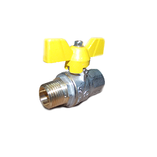 Valvola a sfera leva corta MF Fiv per gas HEAVY 2