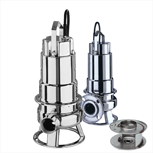 EBARA Elettropompa Sommersa flangiata per fognature DWF Trifase, girante monocanale 3