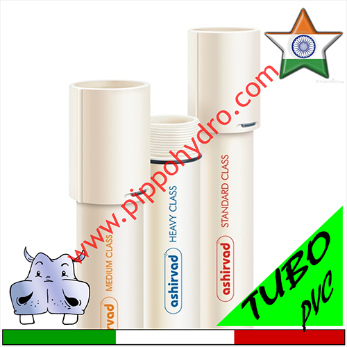 Tubazione rigida brevettata in uPVC per pozzi - Versione Standard