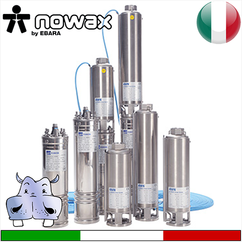 Ebara - Elettropompa sommersa per pozzi completa 4WN-15 5