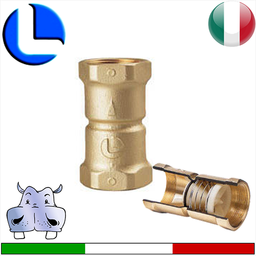 Valvola di ritegno - non ritorno in ottone, PN40 2