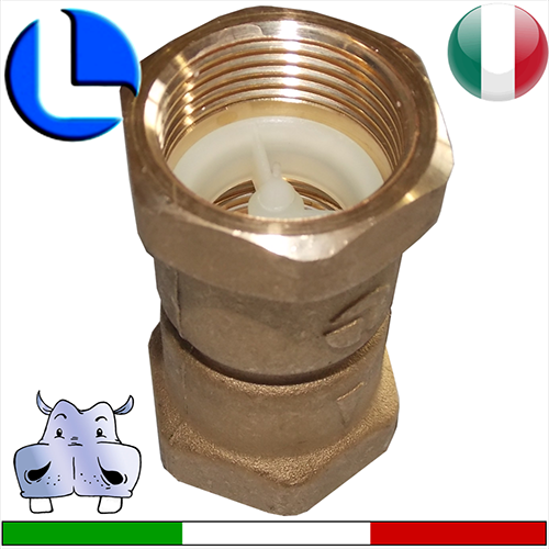Valvola di ritegno - non ritorno in ottone, PN40