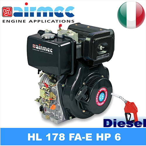 Motore diesel HL178 FA HP 6