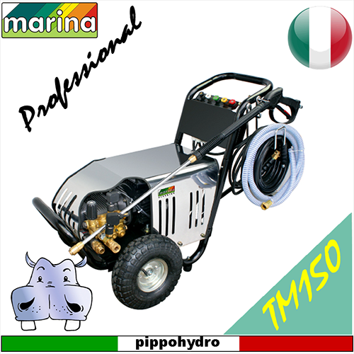 MARINA CLEANING - Idropulitrice  ad acqua fredda - Max 150 Bar - modello TM150.9