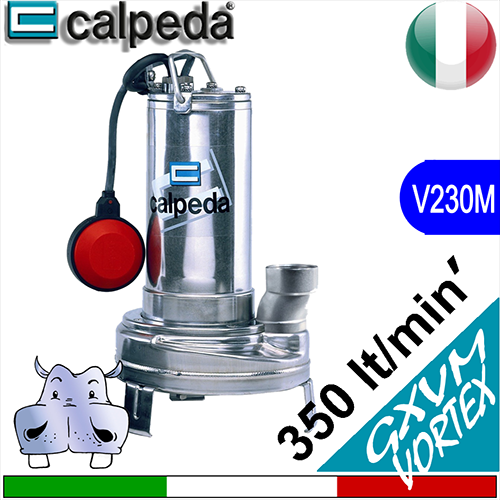 Calpeda Elettropompe sommerse per fognature acque sporche GXVM