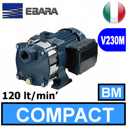 Elettropompa multistadio silenziosa Ebara Compact BM