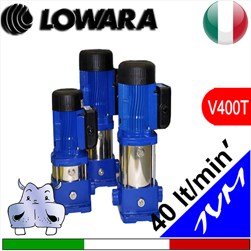 Elettropompe Multistadio Verticali Silenziose Lowara 1VM alimentazione trifase 3x400