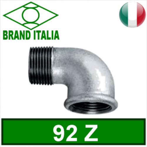 Gomito MF zincato