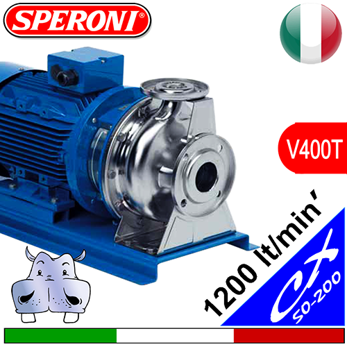 Speroni Elettropompa Normalizzata Inox CX 50-200