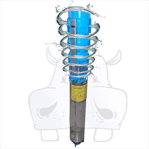 X-power - Elettropompe sommerse P6G SEM 1100 litri, per pozzi, motorizzazione X-power MX6 2