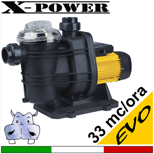 X-power Elettropompa per piscine X-power evolution (alimentazione trifase 400Vac)