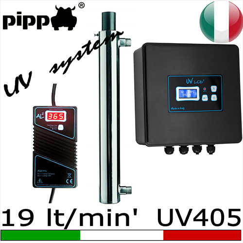 Debatterizzatori acqua potabile raggi UV - serie 405