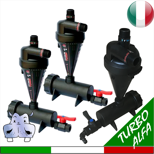 Separatore di sabbia Idrociclone Alfa Turbo BSP(GAS)1