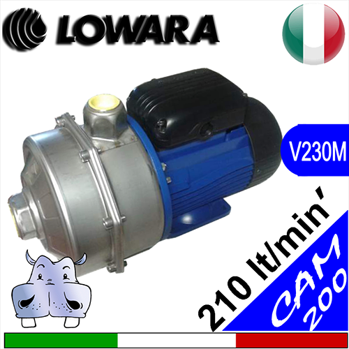 Lowara Elettropompe Bigiranti inox CAM200-33 CAM200-35