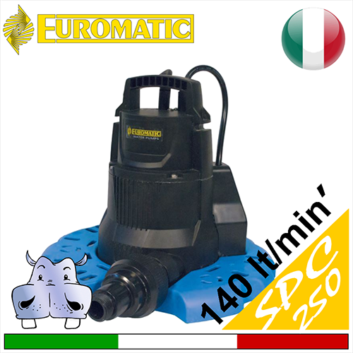 Speroni Elettropompa pompa svuotateloni per piscine SPC250 euromatic