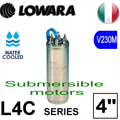 Lowara motori sommersi in bagno acqua watercooled L4C V220M