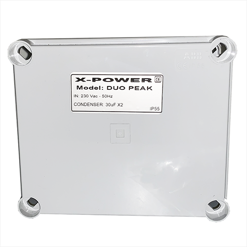 Quadro elettrico avviatore doppio spunto per motori elettrici monofase 230v  2