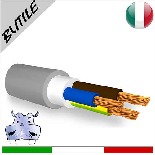 Cavo elettrico tipo BUTILE