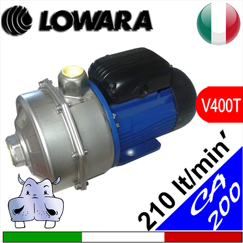 Lowara Elettropompe Bigiranti inox serie N CA200.35 316 CA200.55 316 2