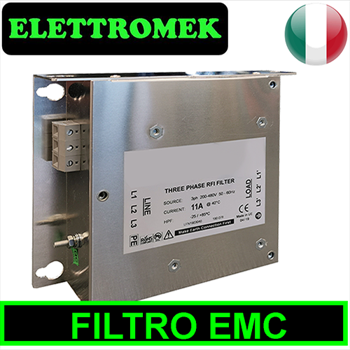 Filtro EMC per motori elettrici ed elettropompe sotto-inverter