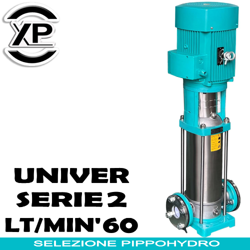 Elettropompe Multistadio Verticali Silenziose XPWATERTECH UNIVER SERIE 2