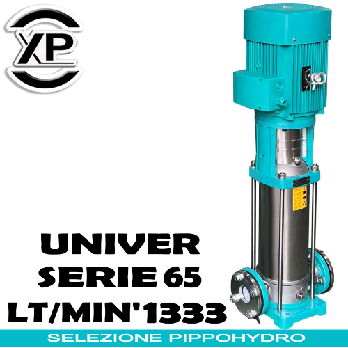 Elettropompe Multistadio Verticali Silenziose XPWATERTECH UNIVER SERIE 65