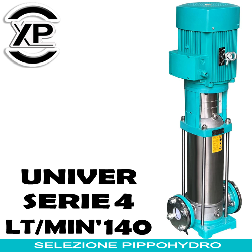 Elettropompe Multistadio Verticali Silenziose XPWATERTECH UNIVER SERIE 4