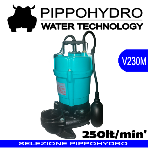 X-Power Vortex - Sommersa  per fognature leggere MAGNA100
