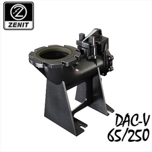 ZENIT - dispositivo di accoppiamento rapido mandata verticale flangiata DAC-V DN65-DN250