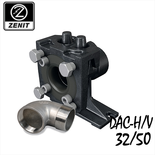 ZENIT - dispositivo di accoppiamento rapido mandata orizzontale o verticale filettata DAC H-V