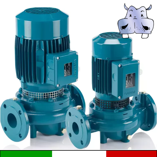 Elettropompa circolatore in-line Calpeda NR40 flangiatura DN40 - Alimentazione elettrica V400 Trifase 3