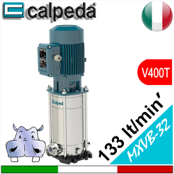 Calpeda Elettropompe multistadio verticali MXV-B 32 Alimentazione elettrica trifase 400Vac