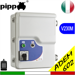 Quadro avviatore per elettropompa DIRECT MOTOR V230M ADM602 monofase completo di condensatore e commutatore a camme