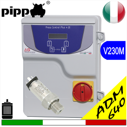 Pos.02 PRESS CONTROL PLUS V230M SA640 (completo di trasduttore)