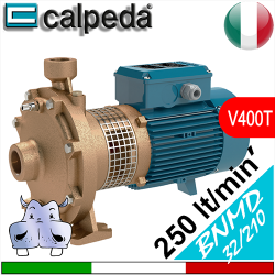 Elettropompe Bigiranti corpo pompa in bronzo Calpeda BNMD32-210DB BNMD32-210CA BNMD32-210BA Alimentazione elettrica trifase 400Vac